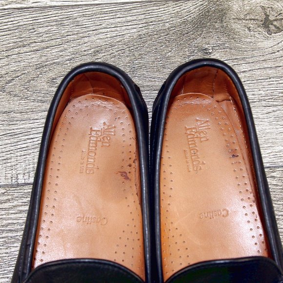 * NIB * $325 Allen Edmonds CASTINE Driving Shoe 8 D Black * new Cedar Trees Bags main image 6